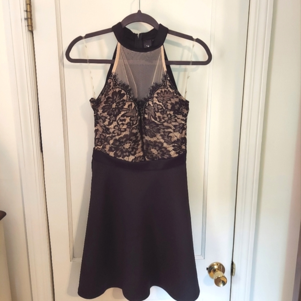 Trixxi Lace Top Dress